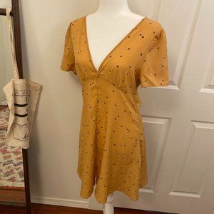 Cotton On Gold Retro Dress